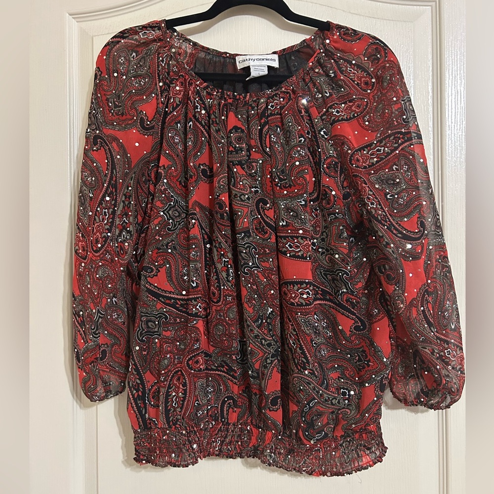 Casual long sleeve top